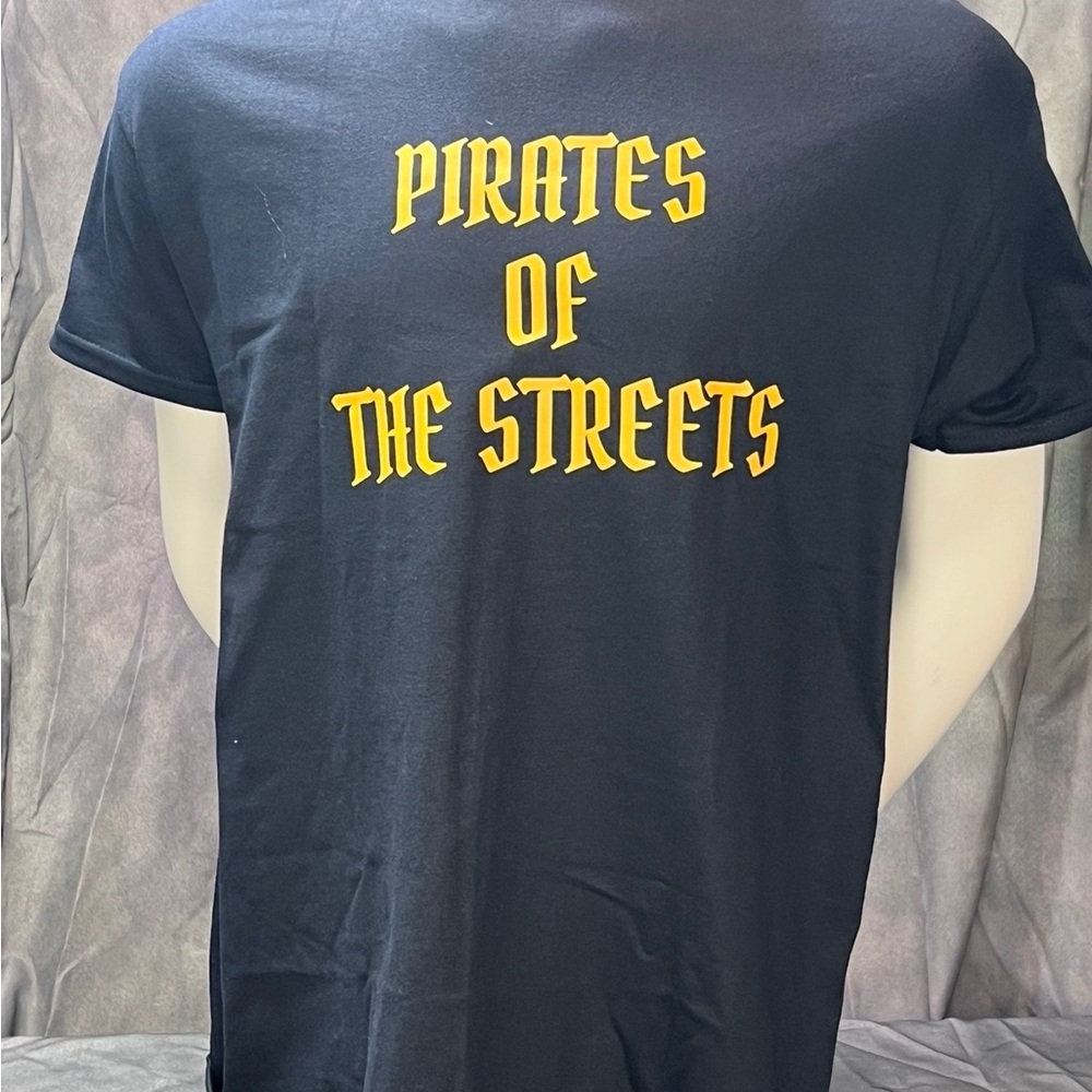 Pirates of the Streets Devils in the Sheets Black T-Shirt